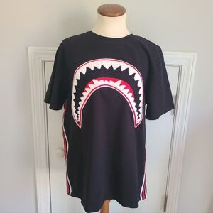 Eternity BC/AD Shark Mouth Graphic Tee T-shirt Mens Size XL Streetwear Pullover